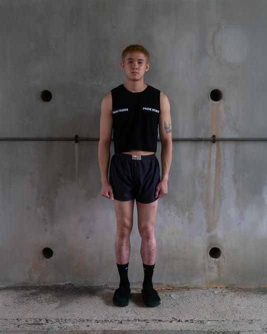 MUAY THAI-RAPY CLUB V1 CROPPED TANK