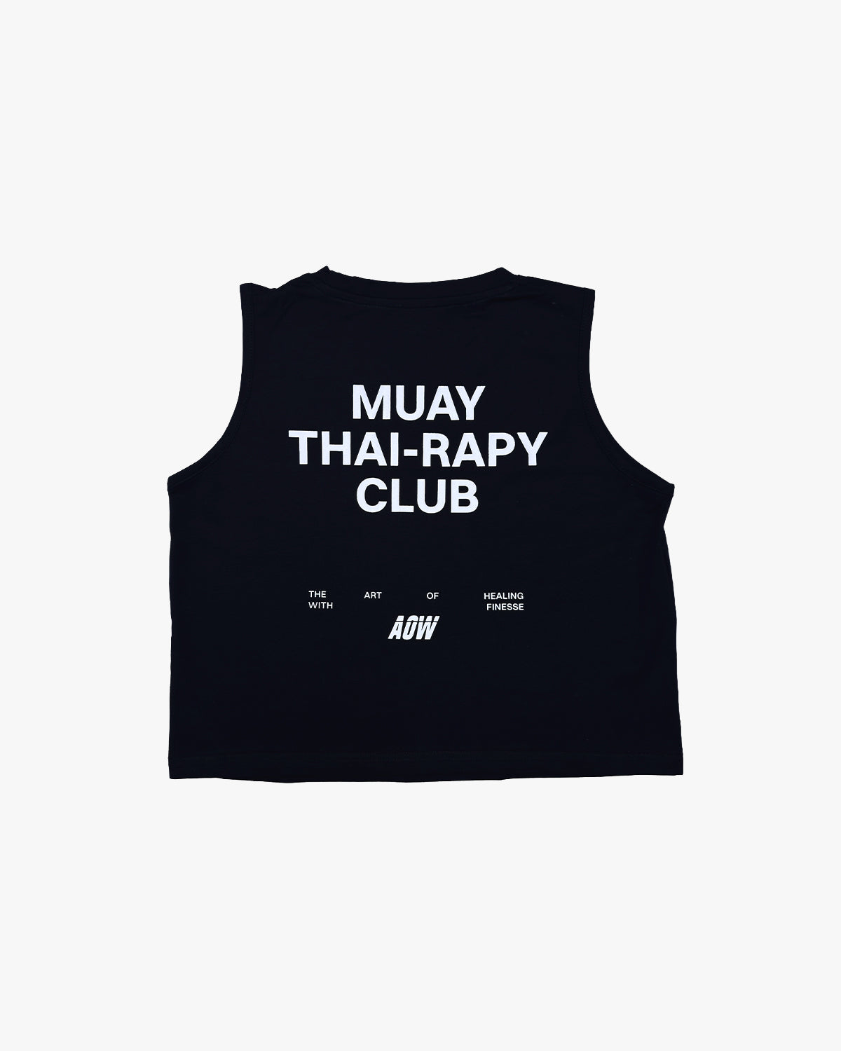 MUAY THAI-RAPY CLUB V1 CROPPED TANK