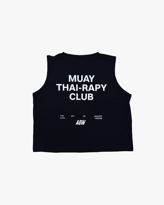 MUAY THAI-RAPY CLUB V1 CROPPED TANK